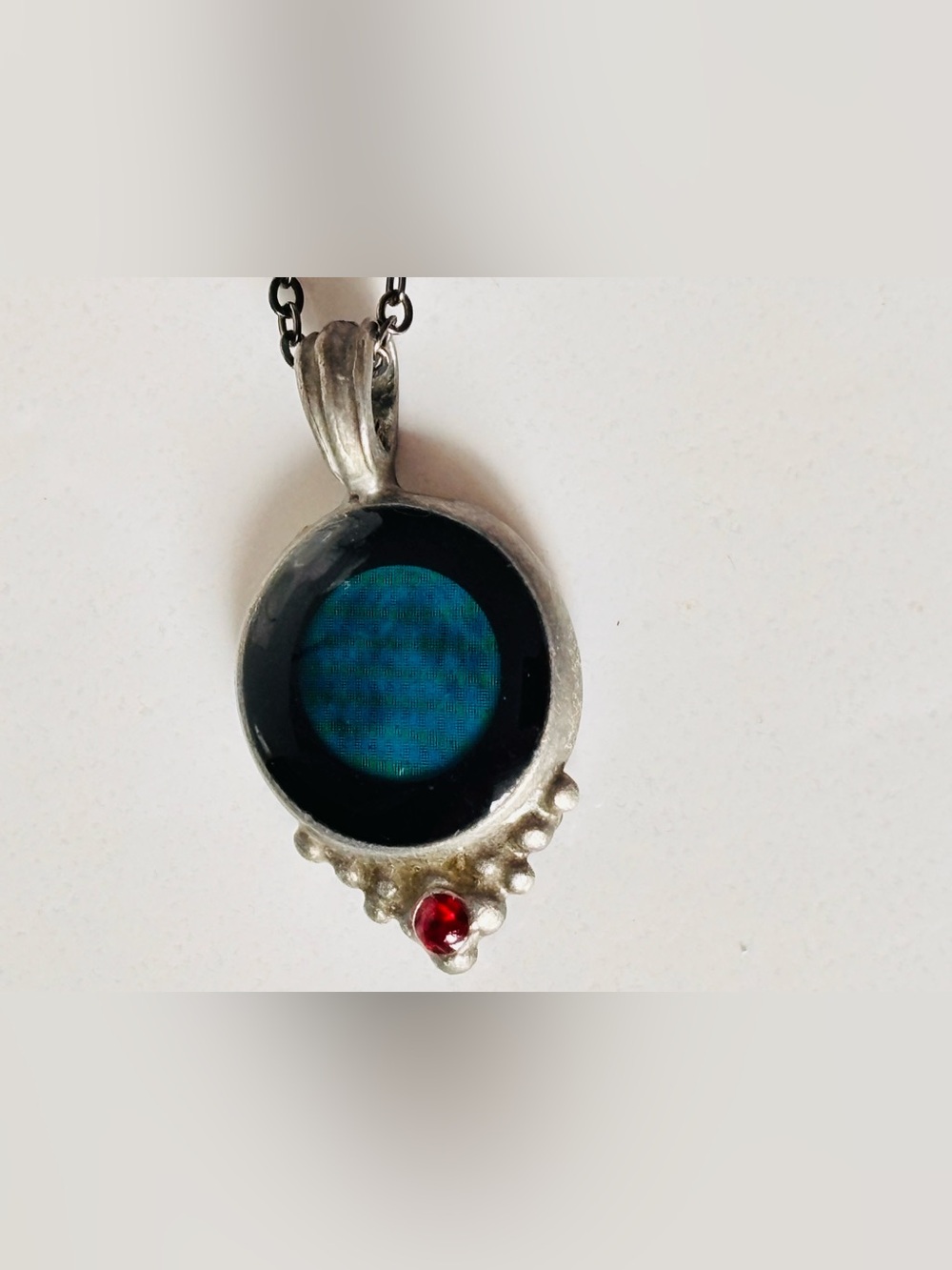 Moonglow Classic black Swarovski necklace